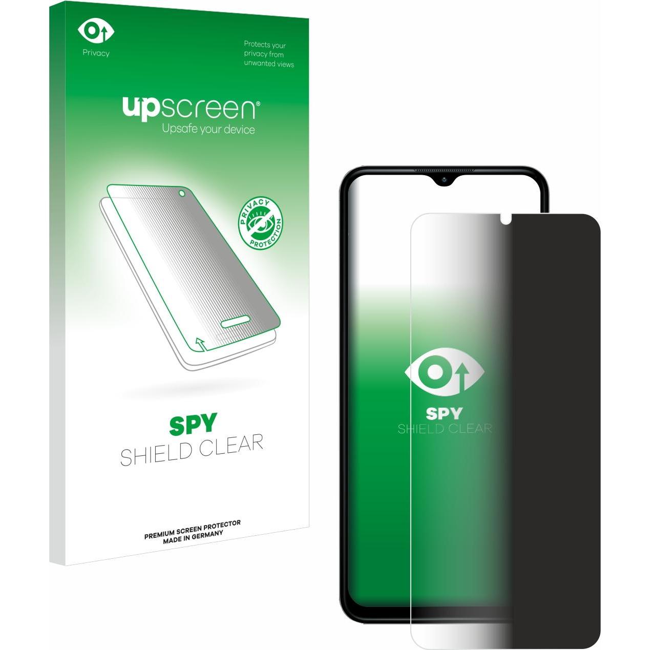 upscreen Spy Shield Blickschutzfolie (1 Stück, Nokia G42), Smartphone Schutzfolie, Blau