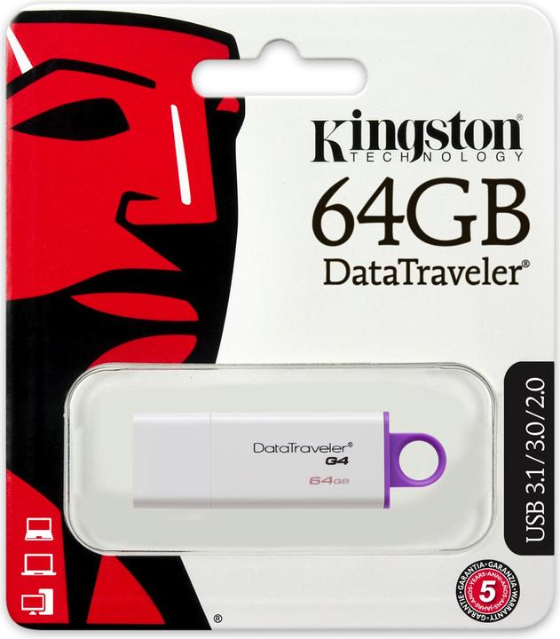 Actual product image Kingston DataTraveler G4 (64 GB)