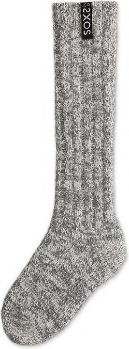 Produktbild Soxs Graue Wolle Damen- & Herrensocken Jet Black, Kniesocke (Einzelpack, 37, 40 - 41, 38 - 39)