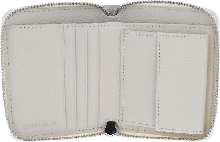 Actual product image Coccinelle Metallic Perforee Leather Zip Around Wallet