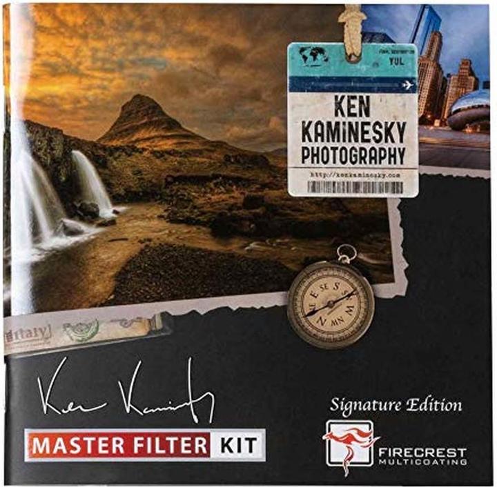 Produktbild Formatt Hitech Firecrest Ultra Ken Kaminesky Signature Edition 100 mm Master Kit + Firecrest 100 mm Holder Kit (ND- / Graufilter, 100 mm)