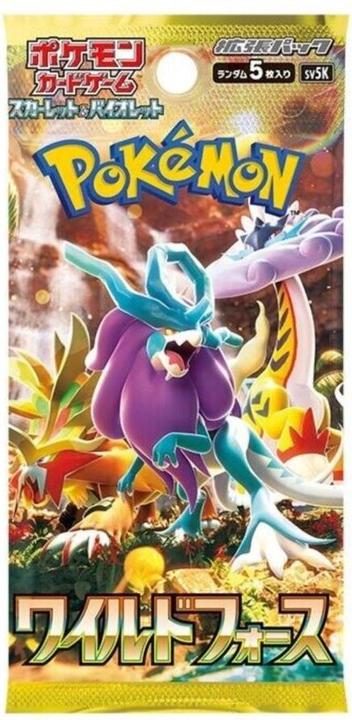 Produktbild Pokémon Scarlet & Violet Wild Force (sv5K) Booster (Japanisch, Booster Pack)