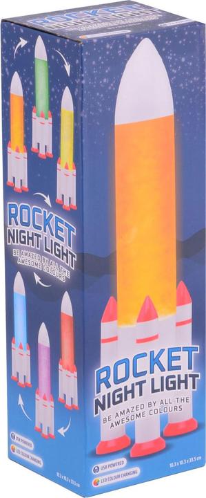 Produktbild Raketen-Nachtlampe mit USB-Anschluss