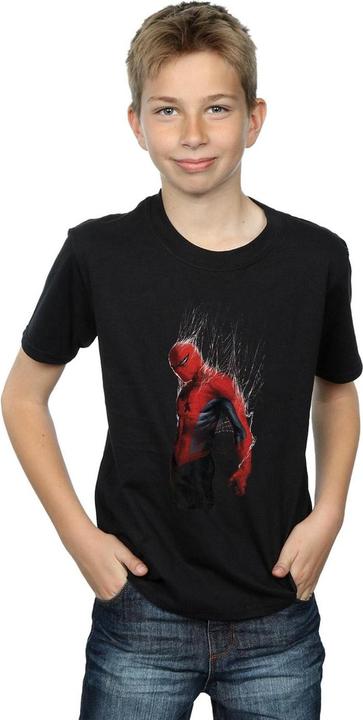 Actual product image Boys Spider-Man Web Wrap T-Shirt (140, 146)