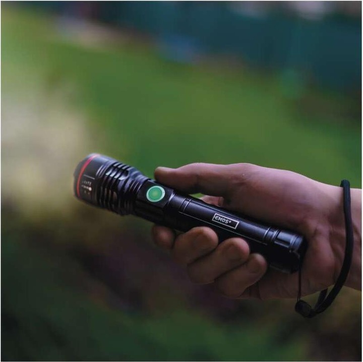 Actual product image Emos Metal torch (18.30 cm, 600 lm)