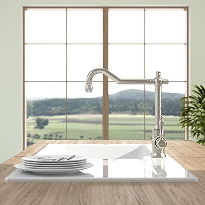 Actual product image Villeroy & Boch V&B Single-lever sink mixer AVIA 2.0 Pressure Solid stainless steel