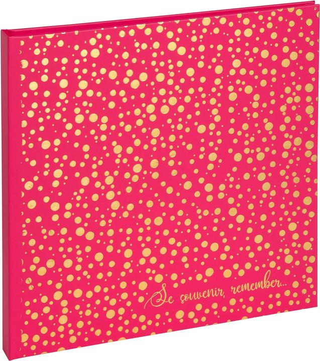 Produktbild Exacompta Fotoalbum Plum, 250 x 250 mm, himbeere / gold (25 x 25 cm)