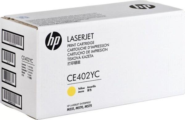 Produktbild HP Toner yellow Orig.Nr. CE402YC (Y)