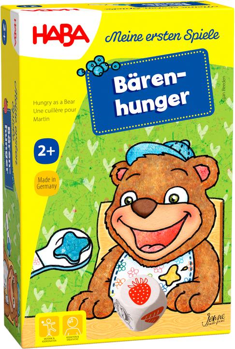 Haba Bärenhunger (Deutsch, Englisch, Französisch, Italienisch, Niederländisch, Spanisch, 1 - 3 Spieler)