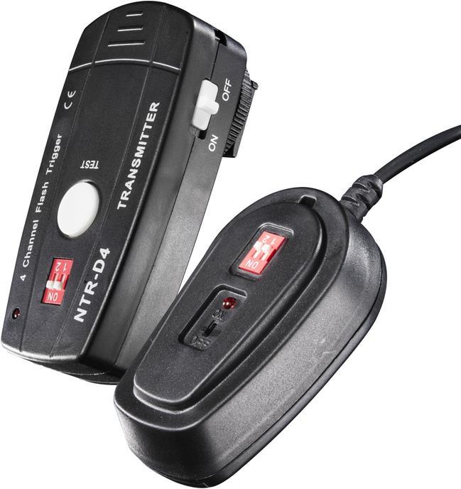 Actual product image Walimex 4-channel radio trigger set TR-D4 (Funk)