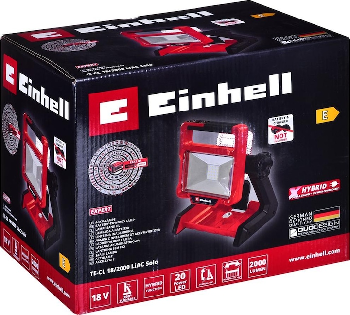 Actual product image Einhell TE-CL 18/2001 (1966 lm)