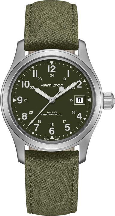Actual product image Hamilton Khaki Field Mechanical (Analogue wristwatch, 38 mm)