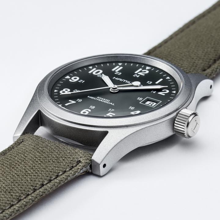 Actual product image Hamilton Khaki Field Mechanical (Analogue wristwatch, 38 mm)