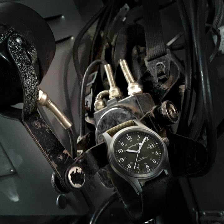 Actual product image Hamilton Khaki Field Mechanical (Analogue wristwatch, 38 mm)