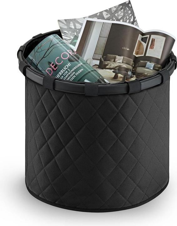 Actual product image reisenthel Storage Box Frame Rhombus Black (40 x 37 cm, 30 l)