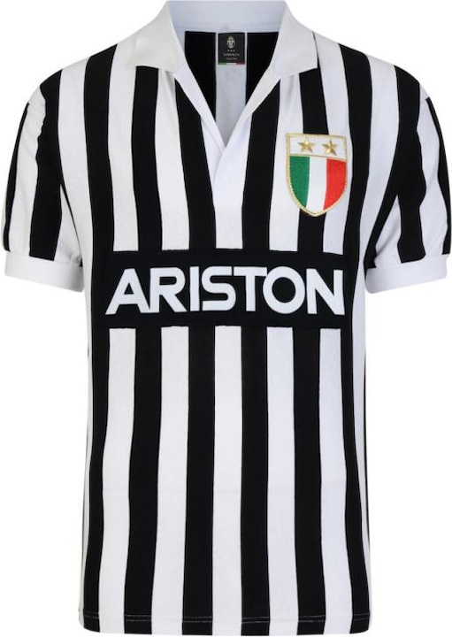 Actual product image Score Draw Juventus Turin 1984 - 85 Retro Jersey (S)