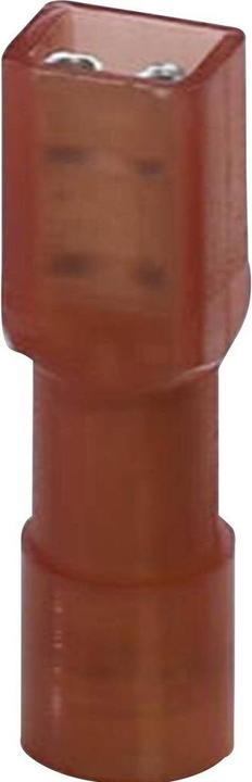 Phoenix Contact Flachsteckhülse Steckbreite: 6.3 mm Steckdicke: 0.8 mm 180 ° Vollisoliert Rot 3240538 50 St.