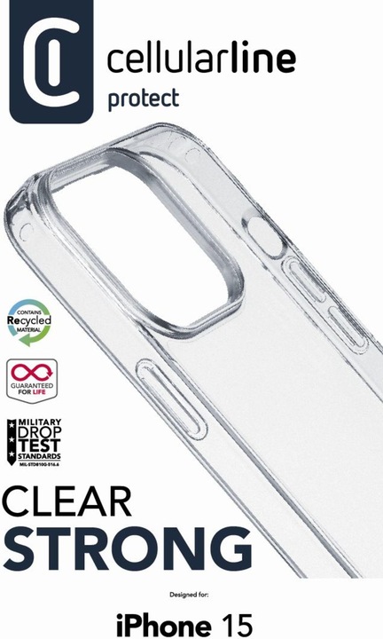 Image du produit Cellularline Clear Strong (Apple iPhone 15)