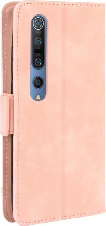 Actual product image Cover-Discount Xiaomi Mi 10 / 10 Pro - case with many card slots pink (Xiaomi Mi 10)
