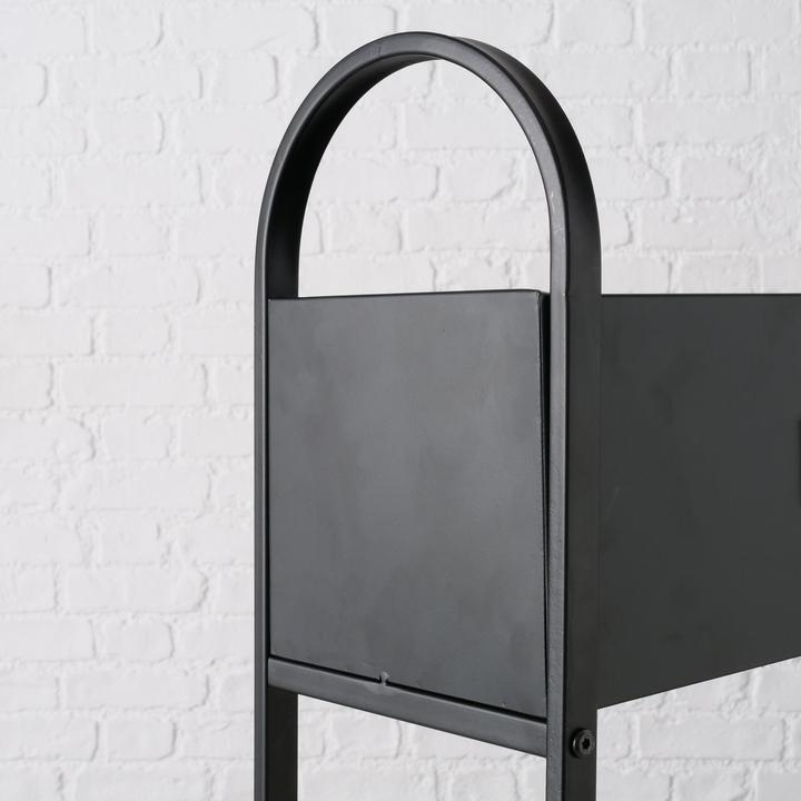 Produktbild Boltze Home Pflanzentopfhalter Zora 50 x 21 x 57 cm, Natur/Schwarz (21 cm)