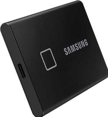 Actual product image Samsung Portable T7 Touch (0.50 TB)