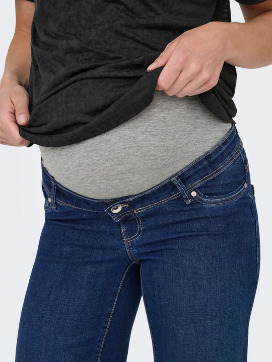 Actual product image Only Maternity OLMWAUW Mittlere Taille Weiter Beinschnitt Jeans Jeans mit weitem Bein (30)