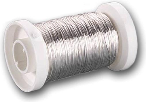 hobbytime Fil d'argent 0,6mm 15m (15 m)
