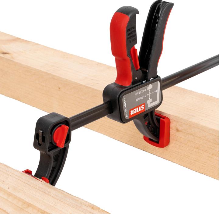 Image du produit Stier Serre-joint, ouverture 600 mm, porte-à-faux 80 mm (600 mm)