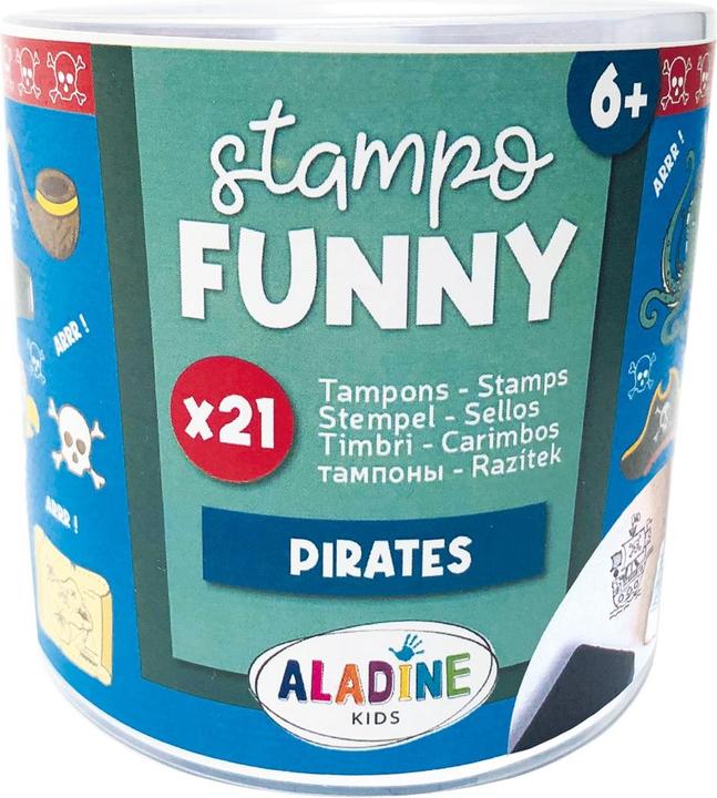 Image du produit Aladine Tampon enfant Funny Pirates