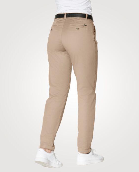 Immagine prodotto Artime Basic Stretch-Chino-Hose «Alison», komfortable Leibhöhe (46)