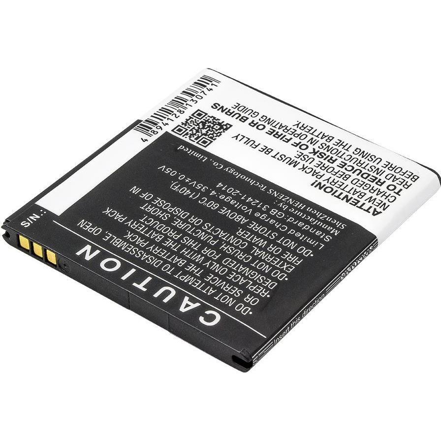 CoreParts Mobile Battery for KAZAM (Akku), Mobilgerät Ersatzteile, Schwarz