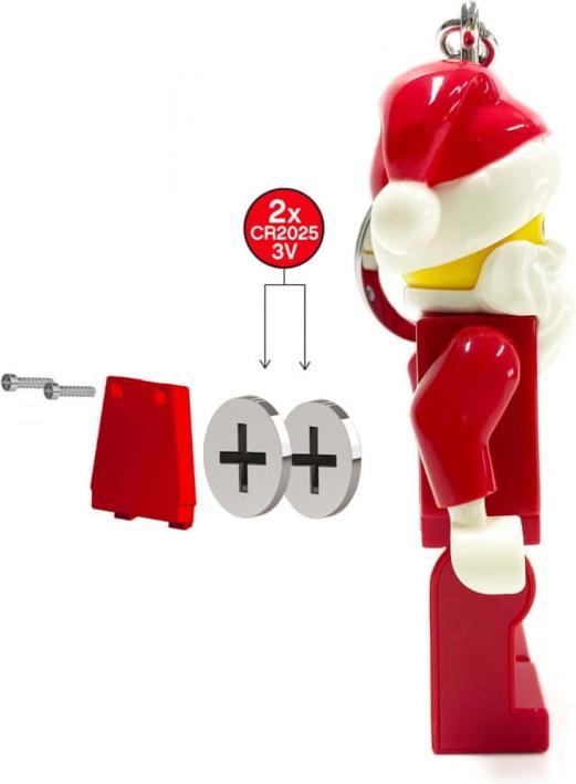 Image du produit Euromic LEGO - Keychain w/LED - Père Noël (4006036-LGL-KE189H)