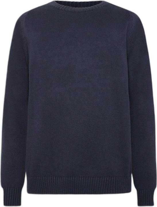 Produktbild KnowledgeCotton Apparel Rundhals-Pullover aus einfarbiger Maschenware (L)