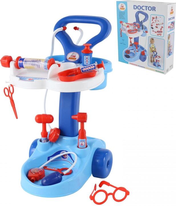 Produktbild Polesie Kinder Arzt-Set mit Wagen