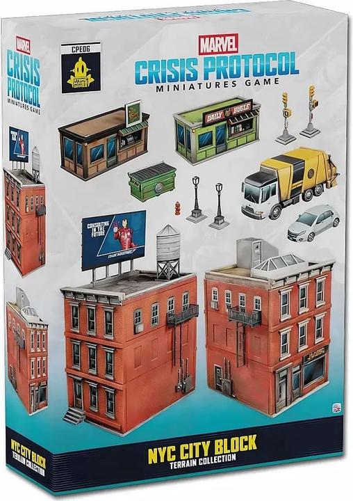 Produktbild Atomic Mass Games Marvel Crisis Protocol - NYC City Block EN (Kunststoff)