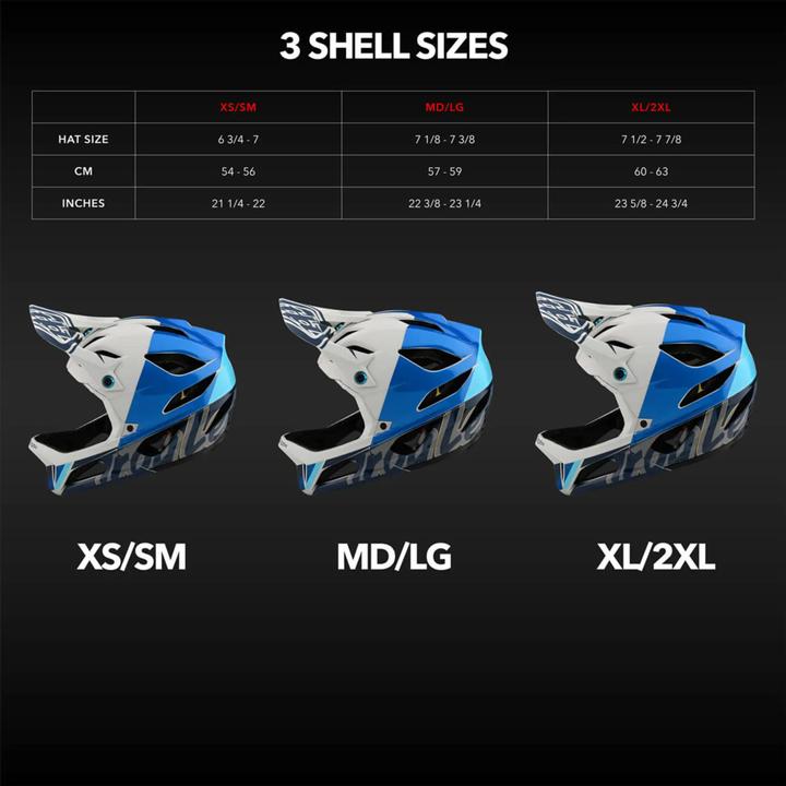 Actual product image Troy Lee Designs Stage MIPS Helmet, Stealth, grey, M/L | 57-59cm (57 - 59 cm)