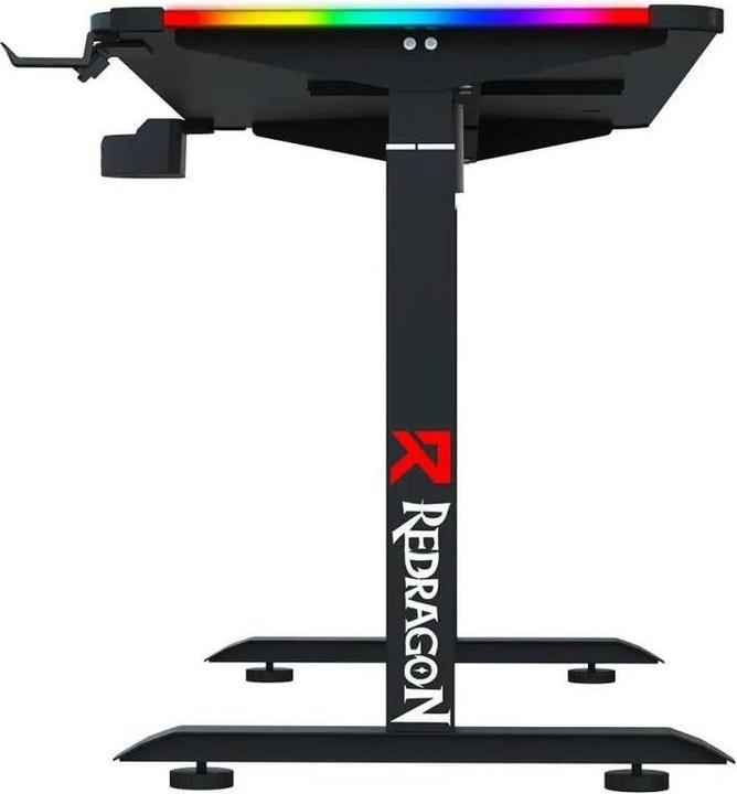Produktbild Redragon GD-3330-M electric height adjustable gaming desk black RGB lighting