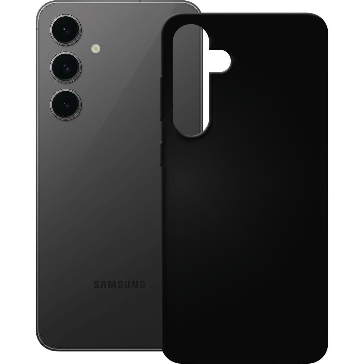 Pedea Soft TPU Case (Samsung Galaxy S24 FE), Smartphone Hülle, Schwarz