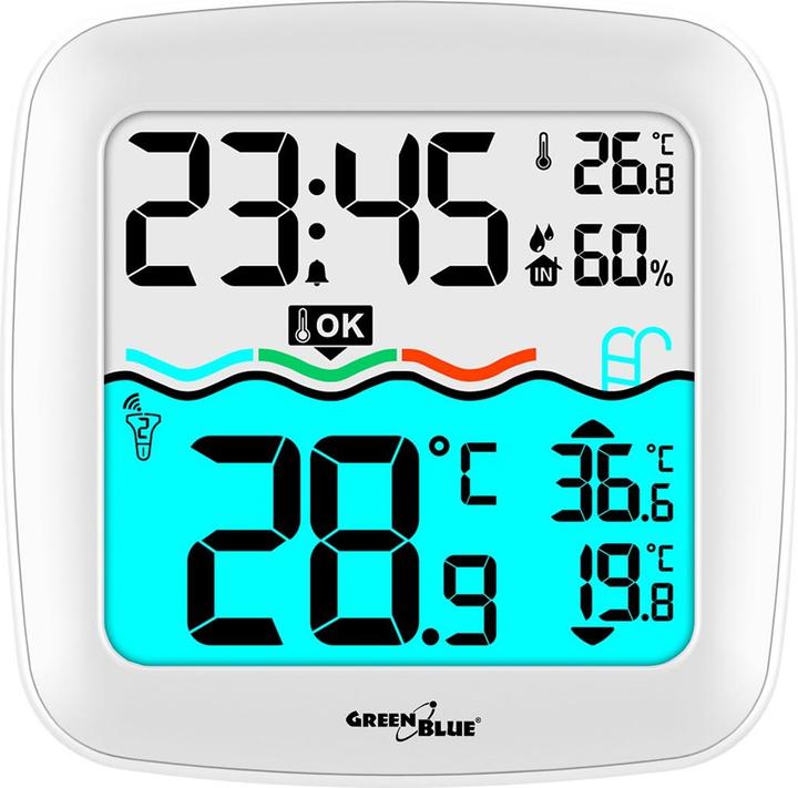 Produktbild Greenblue Poolthermometer mit Wetterstation GB216