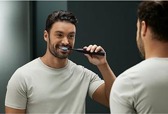 Actual product image Clean Oclean Flow S electric toothbrush black