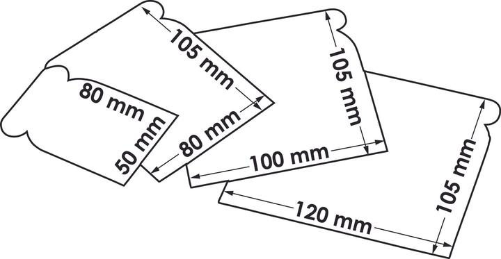 Actual product image Vigor Japan spatula plastic set (5 cm)