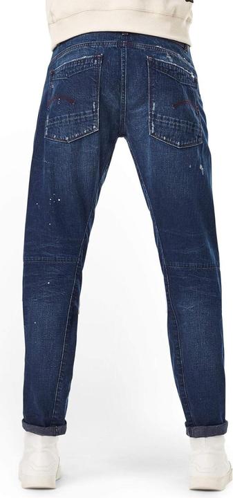 Produktbild G-Star Scutar 3D Slim Tapered Jeans, Halbhoge Taille, Taps Toelopend, Zerstört Look (W34/L36)