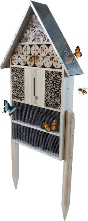 Immagine prodotto Relaxdays Casa per insetti (Api, Coccinelle, Farfalle, Merletti)