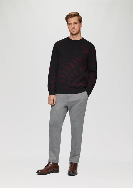 Image du produit S.Oliver Strickpullover Strickpullover mit Jacquard-Muster (S)