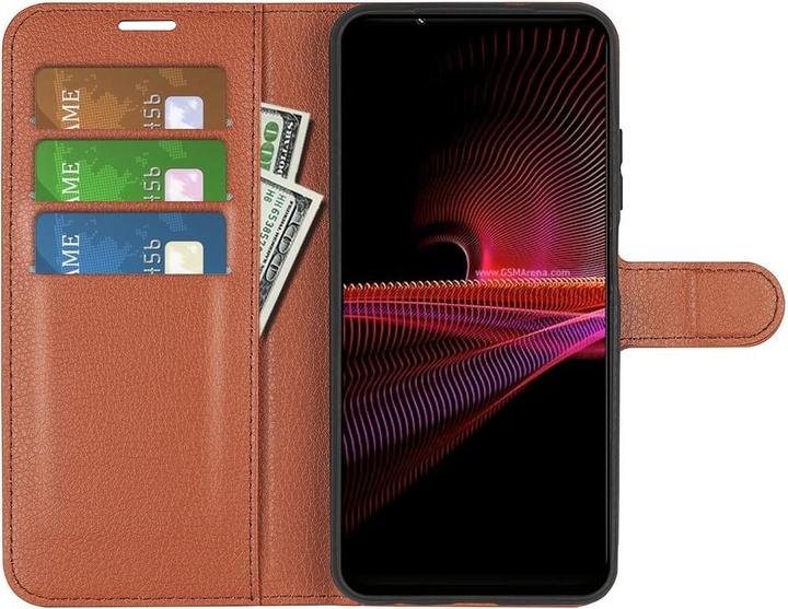 Image du produit Cover-Discount Sony Xperia 1 IV - Étui en cuir marron (Sony Xperia 1 IV)