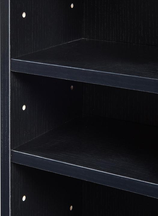 Produktbild En.Casa CD Regal Tynset 175x20x20 cm mit 12 Fächern Schwarz (20 x 20 x 175 cm)