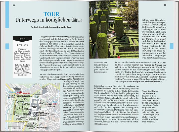 Image du produit Reise-Taschenbuch Reiseführer Madrid & Umgebung (Allemand, Manuel García Blázquez, Maria Anna Hälker, 2024)