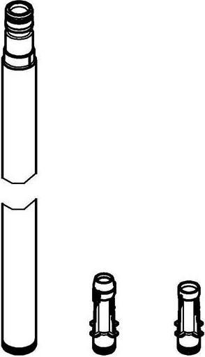 Actual product image Grohe Replacement pipe for shower systems chr -15 cm