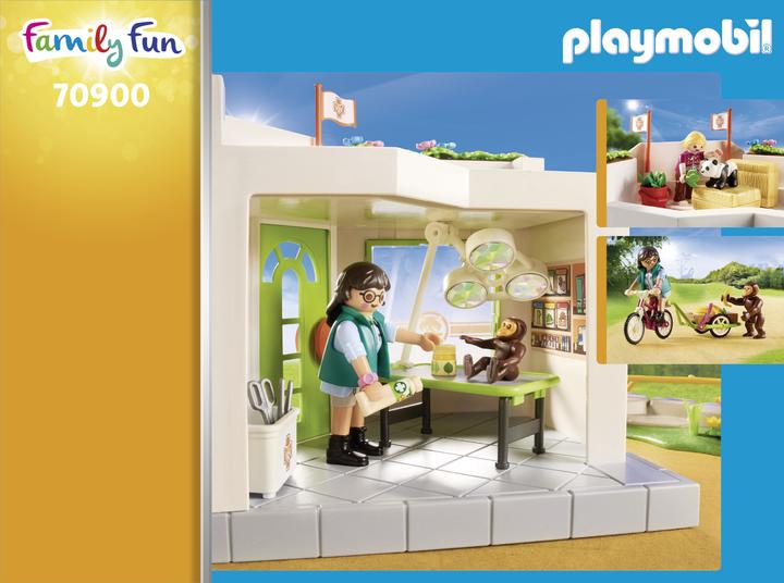 Actual product image Playmobil Zoo veterinary practice (70900, Playmobil Family Fun)