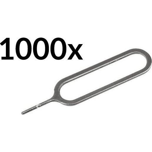Hurtel 1000 pcs bag - Sim-Karten Öffnungs Werkzeug / Sim Removal Tool iPhone 3G 3GS 4 4G 4S, Accessori per cellulare